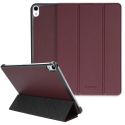 Selencia Kesia Slang Trifold Book Case iPad Air (2022 / 2020) - Donkerrood