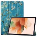 iMoshion Design Trifold Bookcase Samsung Galaxy Tab S8 Plus / Tab S7 FE 5G / Tab S7 Plus - Groene Plant