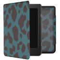 iMoshion Design Slim Hard Case Sleepcover Tolino Page 2 - Green Leopard