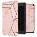 iMoshion Design Slim Hard Case Sleepcover Amazon Kindle Paperwhite 4 - Pink Graphic
