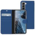 Accezz Wallet Softcase Booktype Samsung Galaxy S22 - Donkerblauw