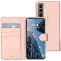 Accezz Wallet Softcase Booktype Samsung Galaxy S22 Plus - Rosé Goud