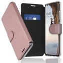 Accezz Xtreme Wallet Booktype Samsung Galaxy S22 Ultra - Rosé Goud