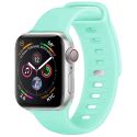 iMoshion Siliconen bandje Apple Watch Series 1-9 / SE - 38/40/41mm - Turquoise
