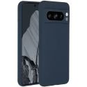 Accezz Liquid Silicone Backcover Google Pixel 8 Pro - Donkerblauw