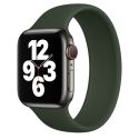 Apple Solobandje Apple Watch Series 1-9 / SE - 38/40/41 mm - Maat 6 - Cyprus Green