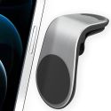 Accezz Telefoonhouder auto iPhone 13 Mini - Universeel - Ventilatierooster - Magnetisch - Zilver