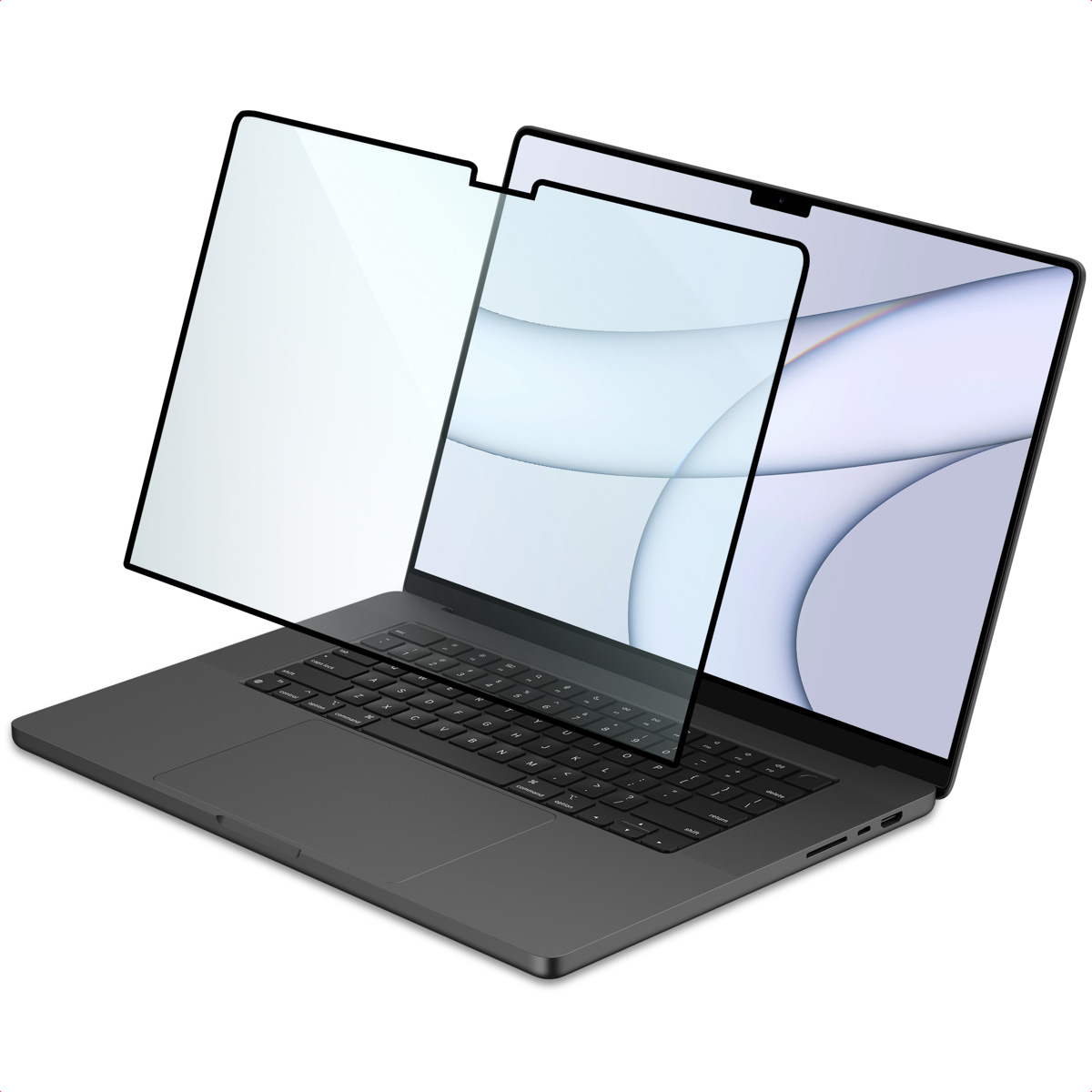 Accezz Gehard Glas Screenprotector voor de Apple MacBook Pro 16 inch (2021 / 2023 M3 / 2024 M4 / 2026 M5)
