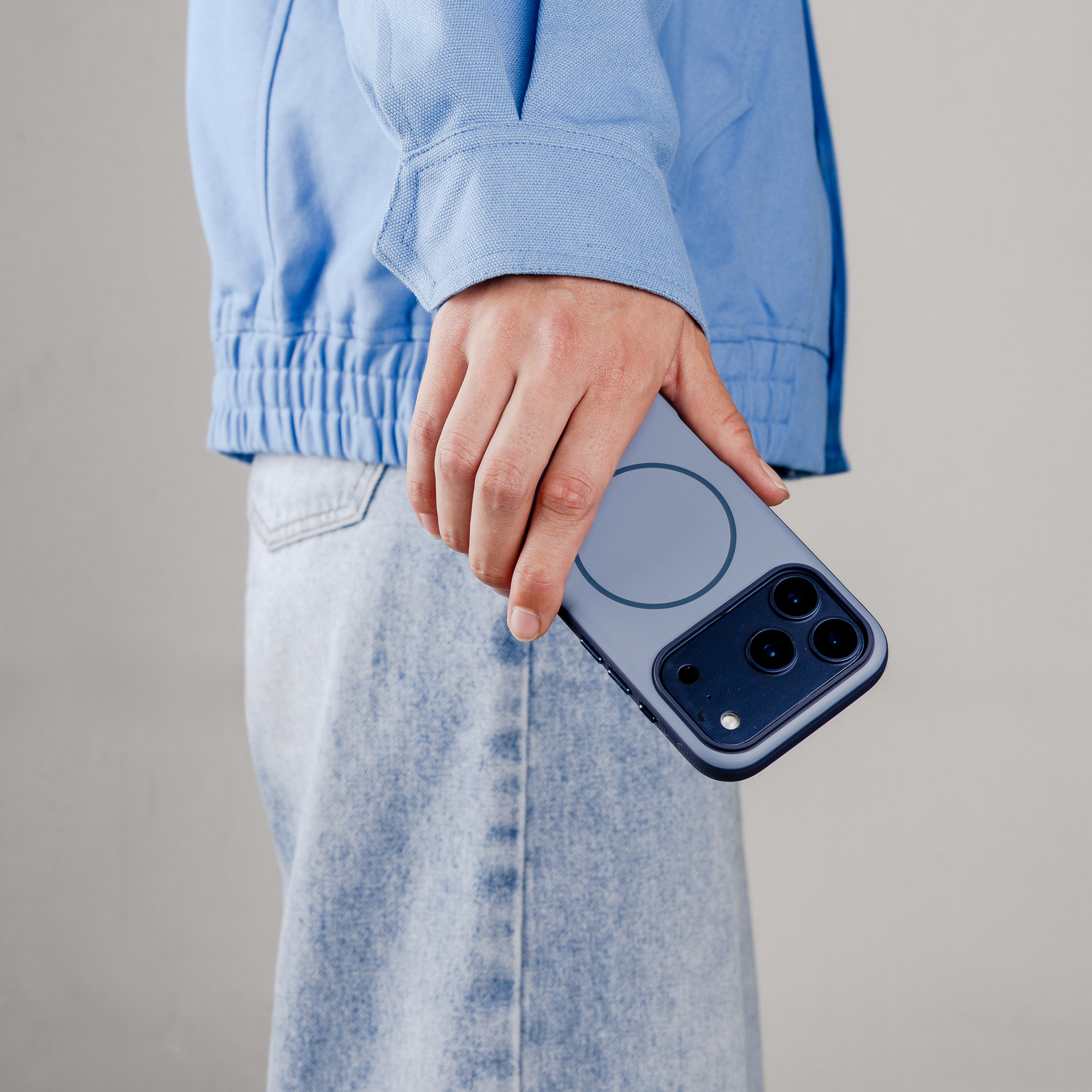 imoshion Color Backcover met Thin MagSafe Ring voor de Google Pixel 10 / 10 Pro - Donkerblauw