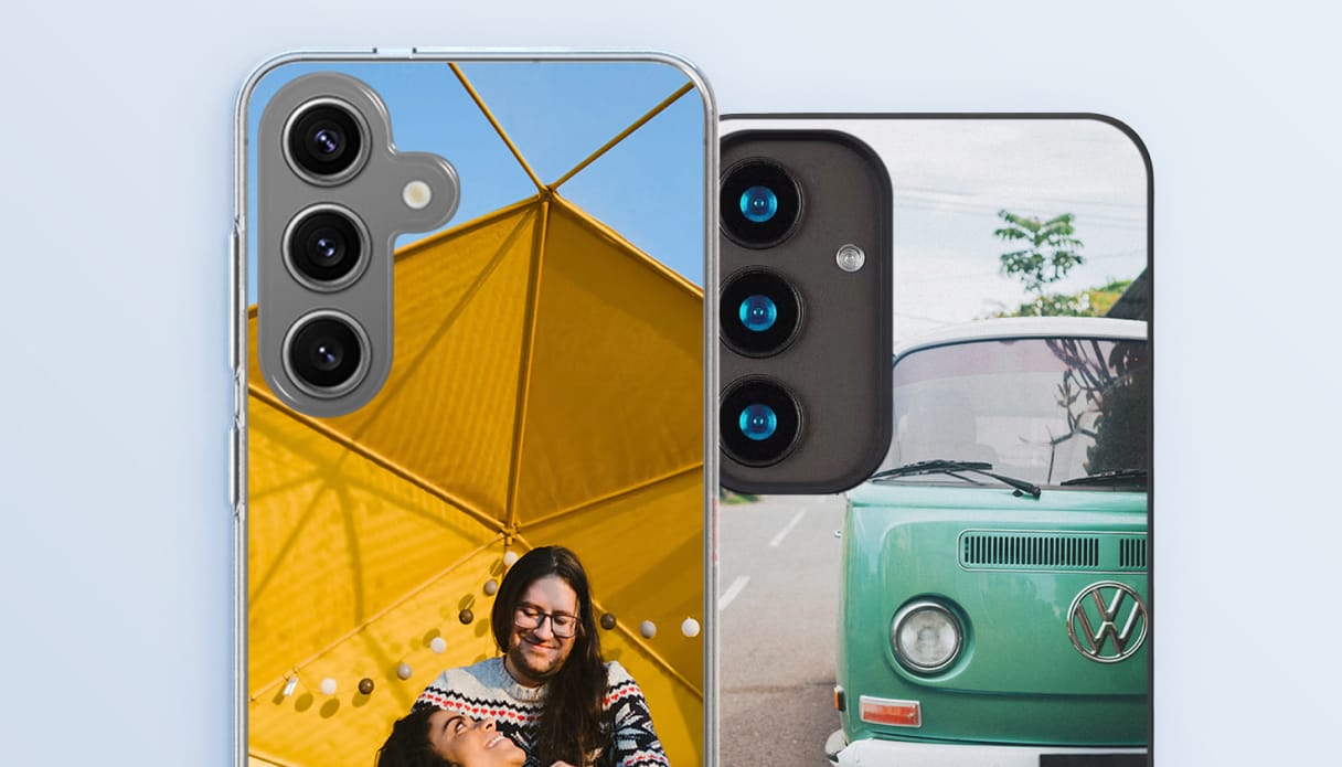 S25 hoesjes die zelf ontworpen zijn met foto