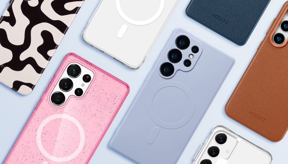 Verschillende type S25 hoesjes met printjes