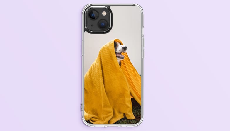 Een te bedrukken backcover met MagSafe telefoonhoesje.