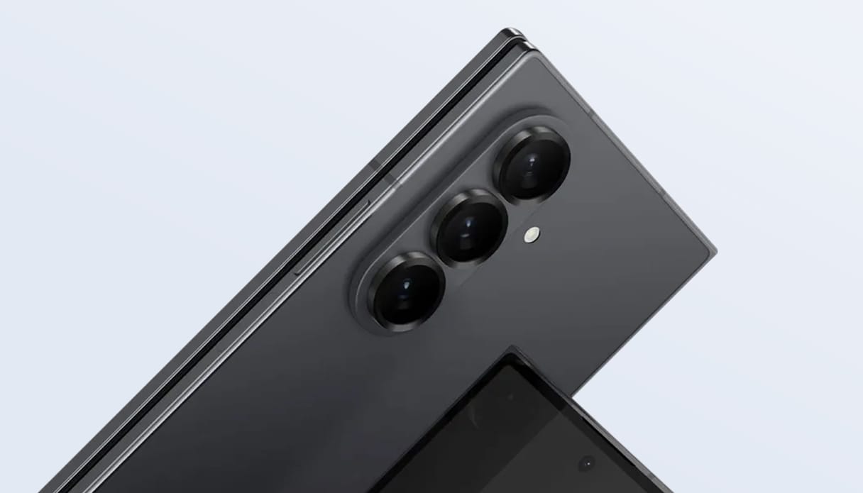 De camera van de Samsung Galaxty Z Fold 7.