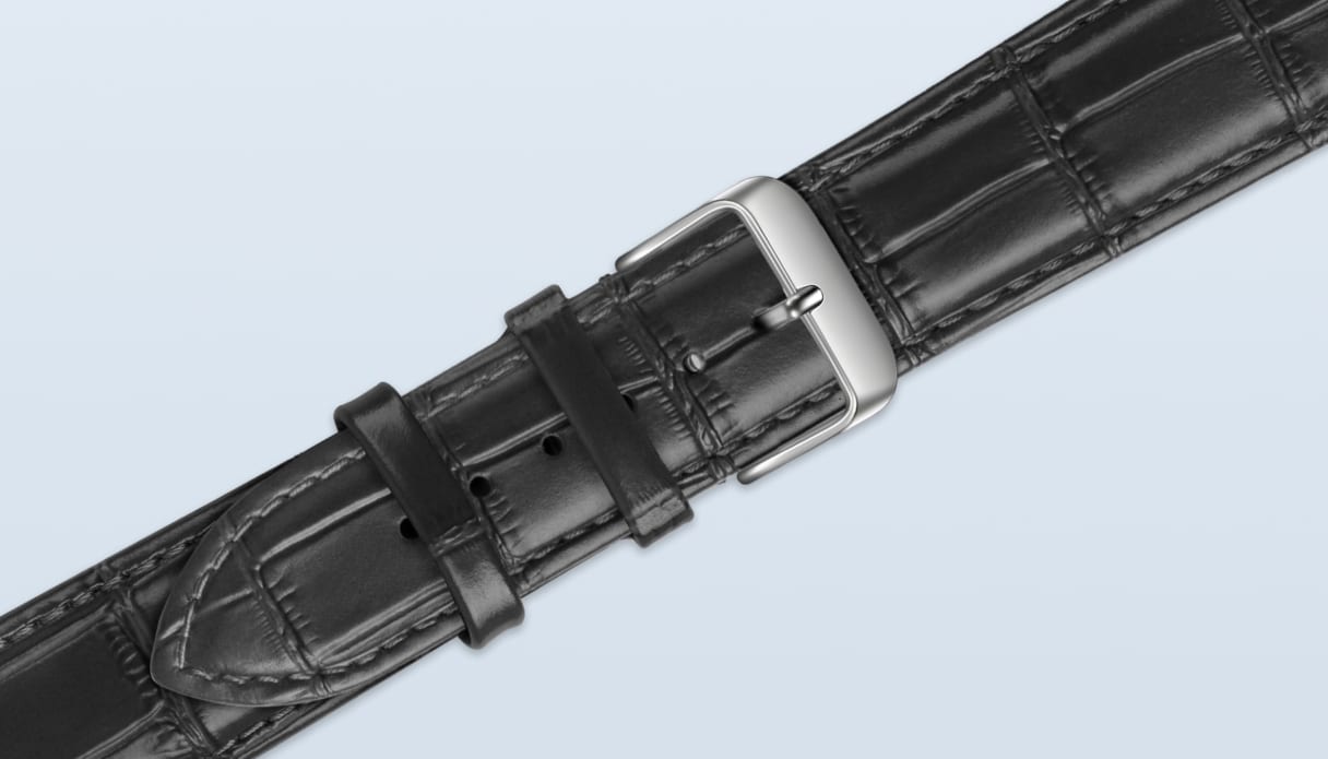 Foto van een gespsluiting