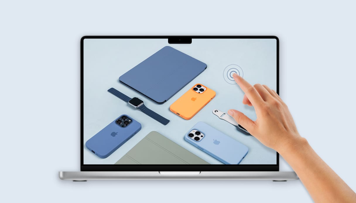 MacBook Ultra 2026 met touchscreen.