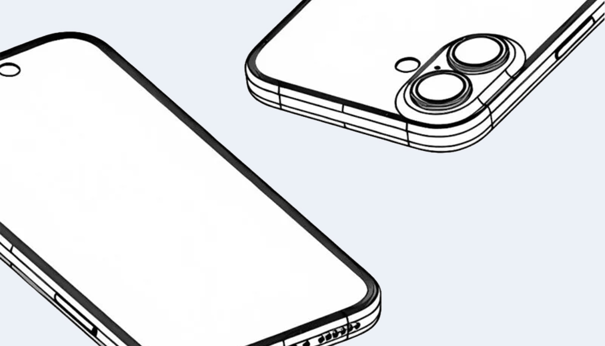 Gelekte tekeningen van de iPhone 16 tonen een nieuwe camera configuratie.