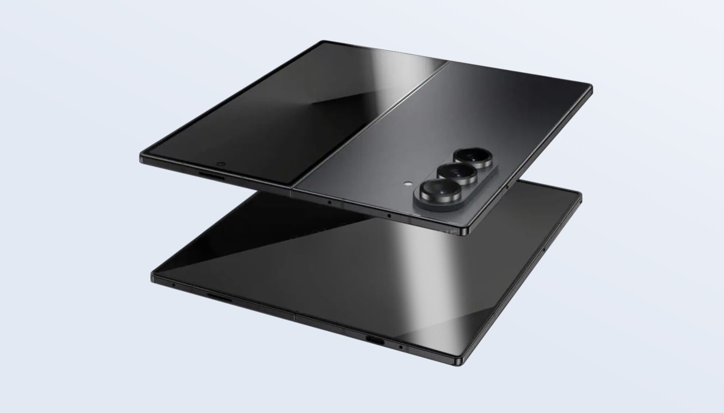 Het design van de Samsung Galaxy Z Fold 7.