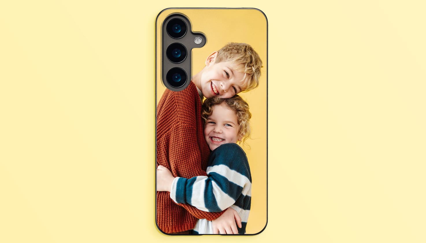 Een te bedrukken hardcase telefoonhoesje.