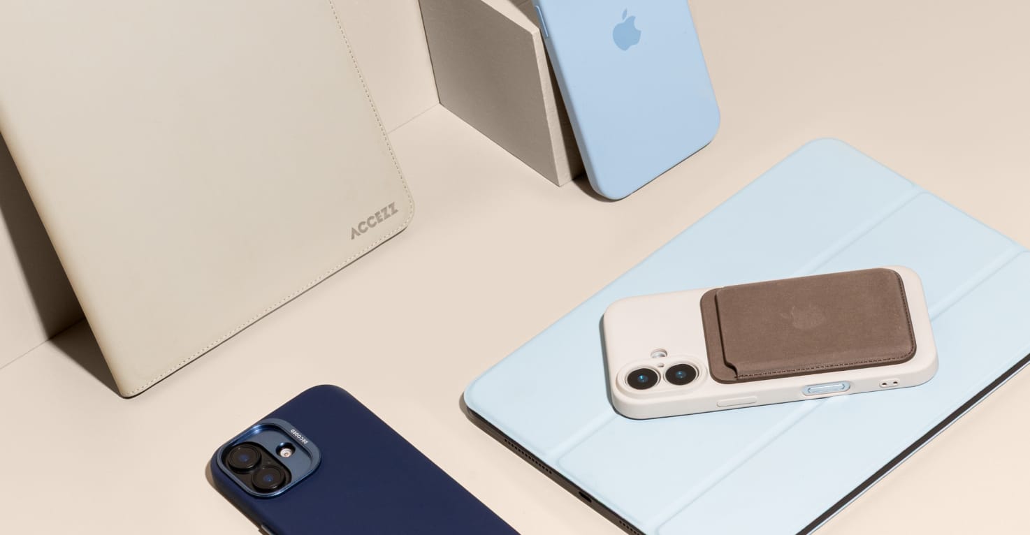 foto van verschillende soorten, kleuren en materialen hoezen.