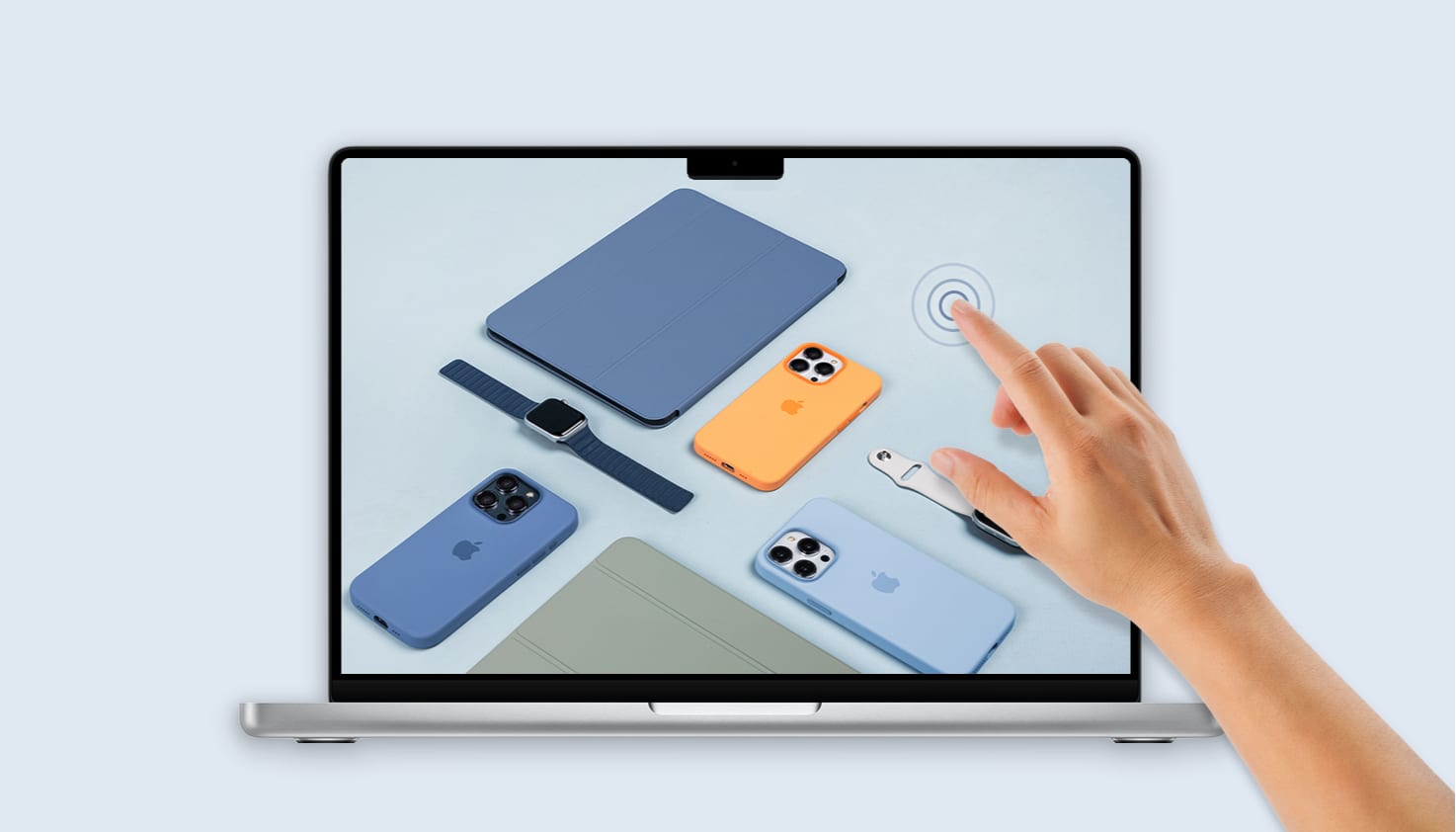 MacBook Ultra 2026 met touchscreen.