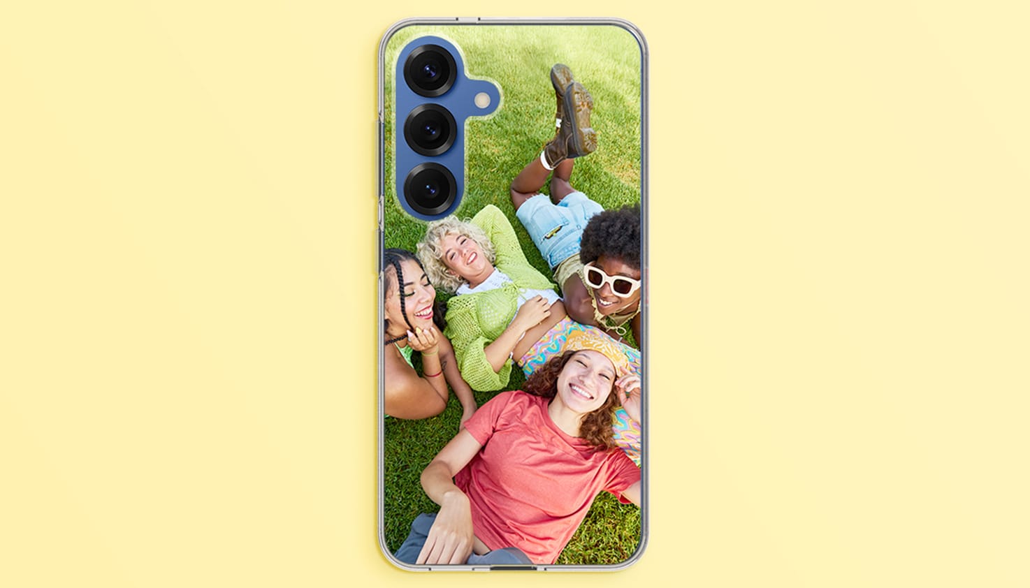 Een te bedrukken softcase telefoonhoesje.